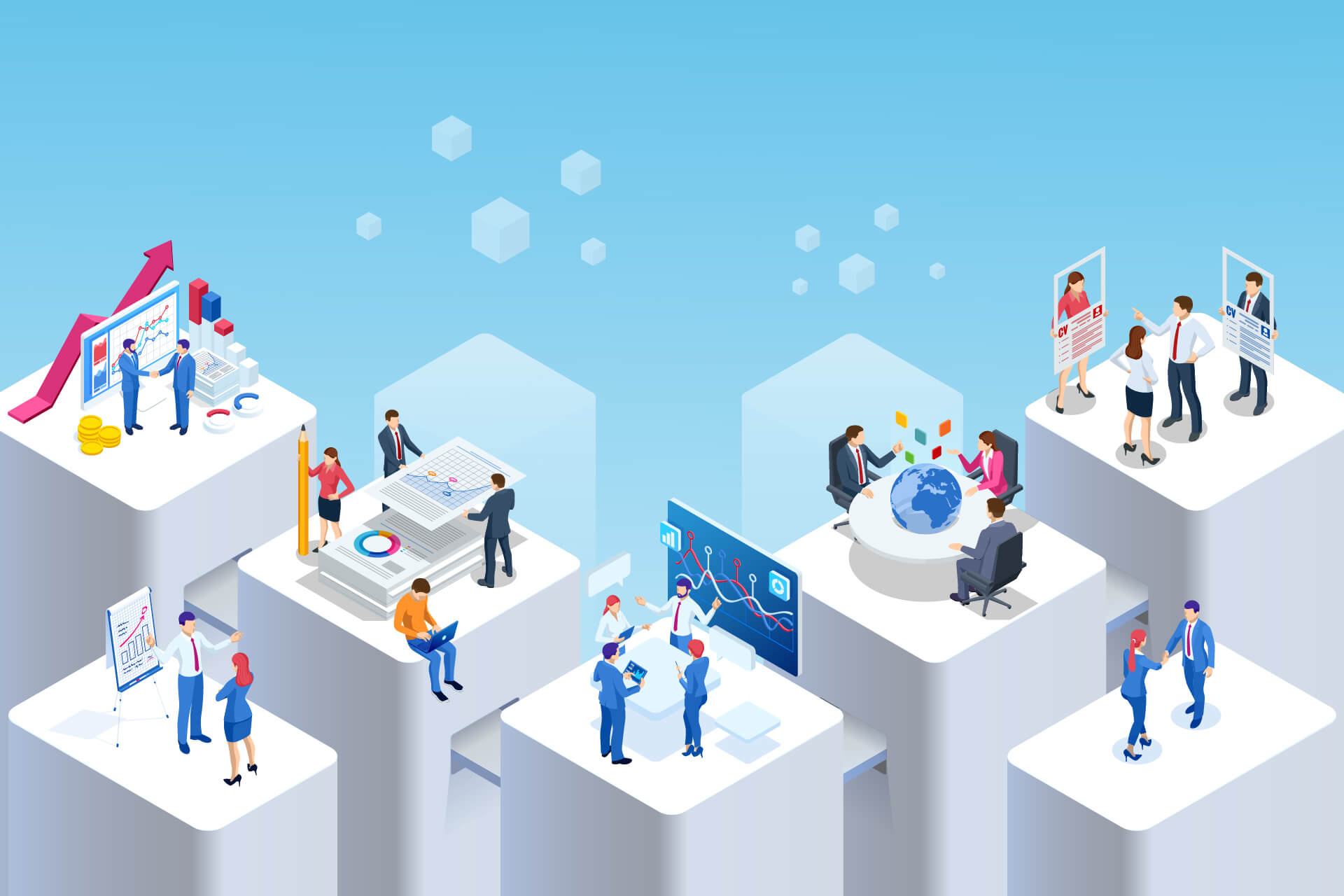 研修による課題解決イメージ